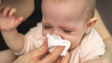صورة علاجات منزلية لنزلات البرد عند الرضع